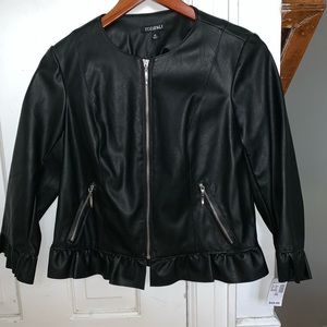 New with tags Roz&Ali black Jacket.